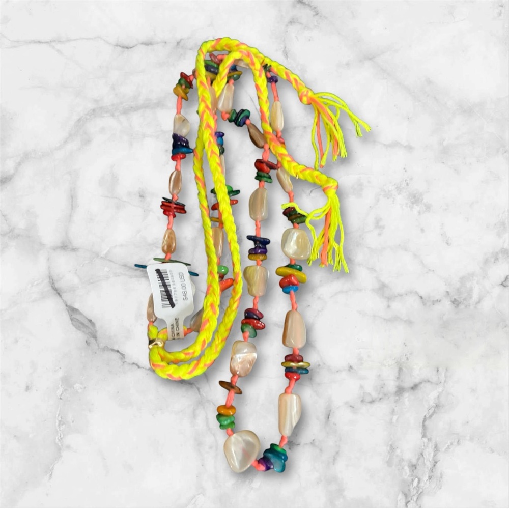 NWT Free People Murillo-Colored Stones Necklace - Picture 5 of 5